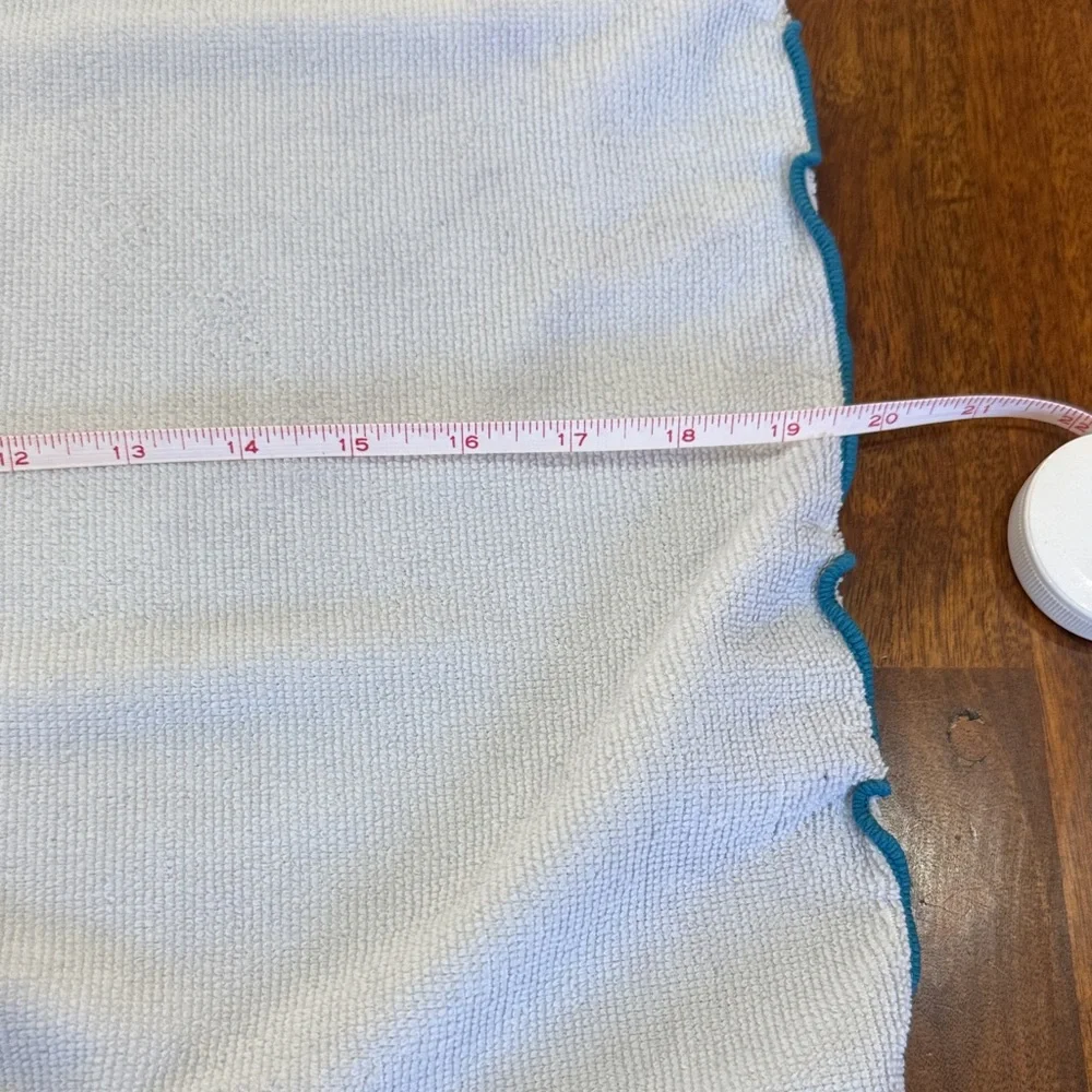 Victorias Secret Victoria Sport White and Blue workout sweat cloth